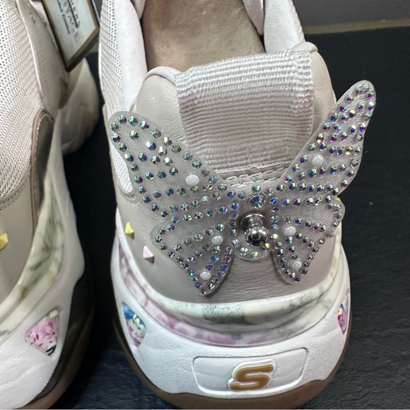 NIB Skechers Premium Heritage D'Lites 3.0 Air Sparkling Lady Butterfly Limited - Picture 9 of 15